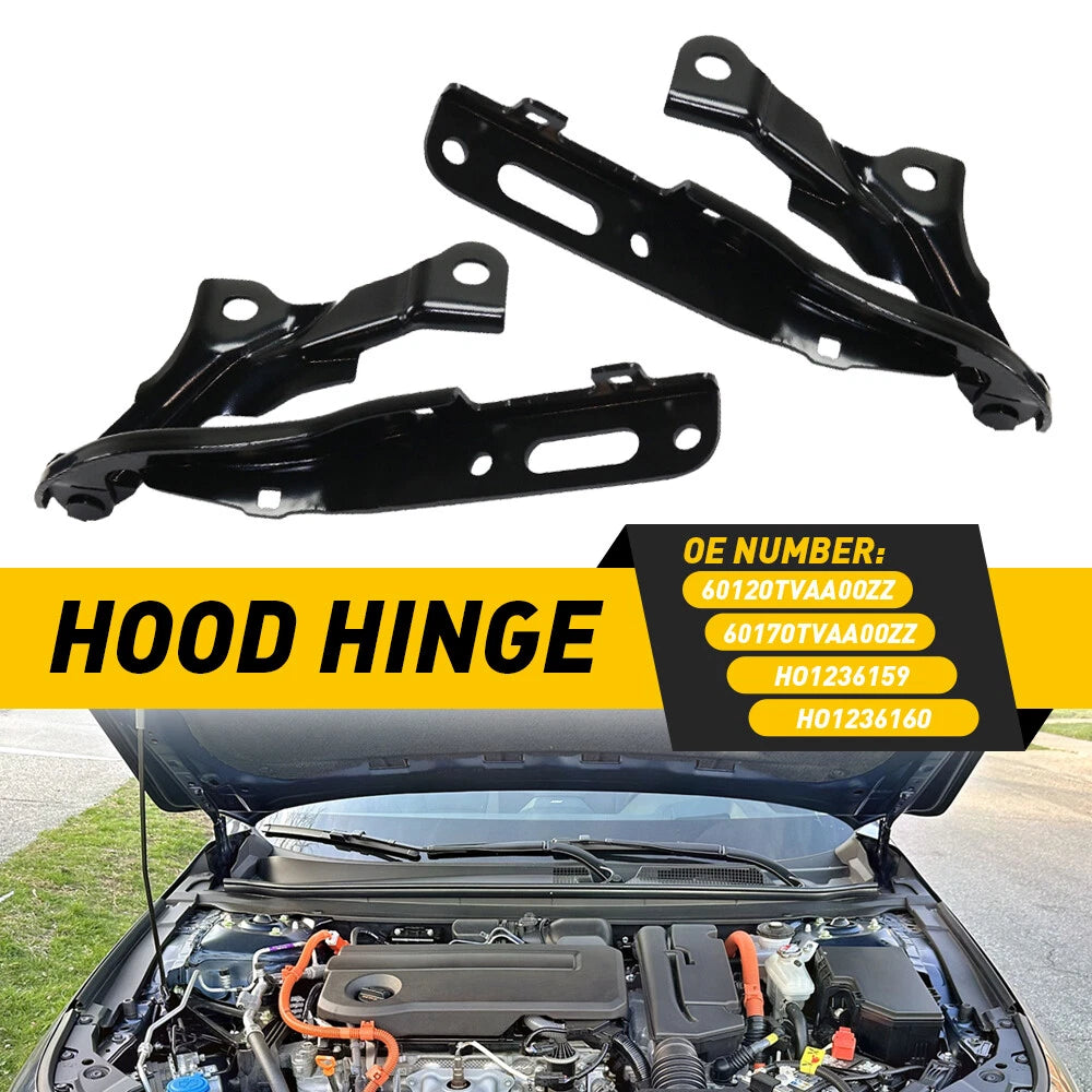 Set of 2 Hinges Hood Driver Passenger Side Left Right for Honda Accord Pair EA 6B93BC-57