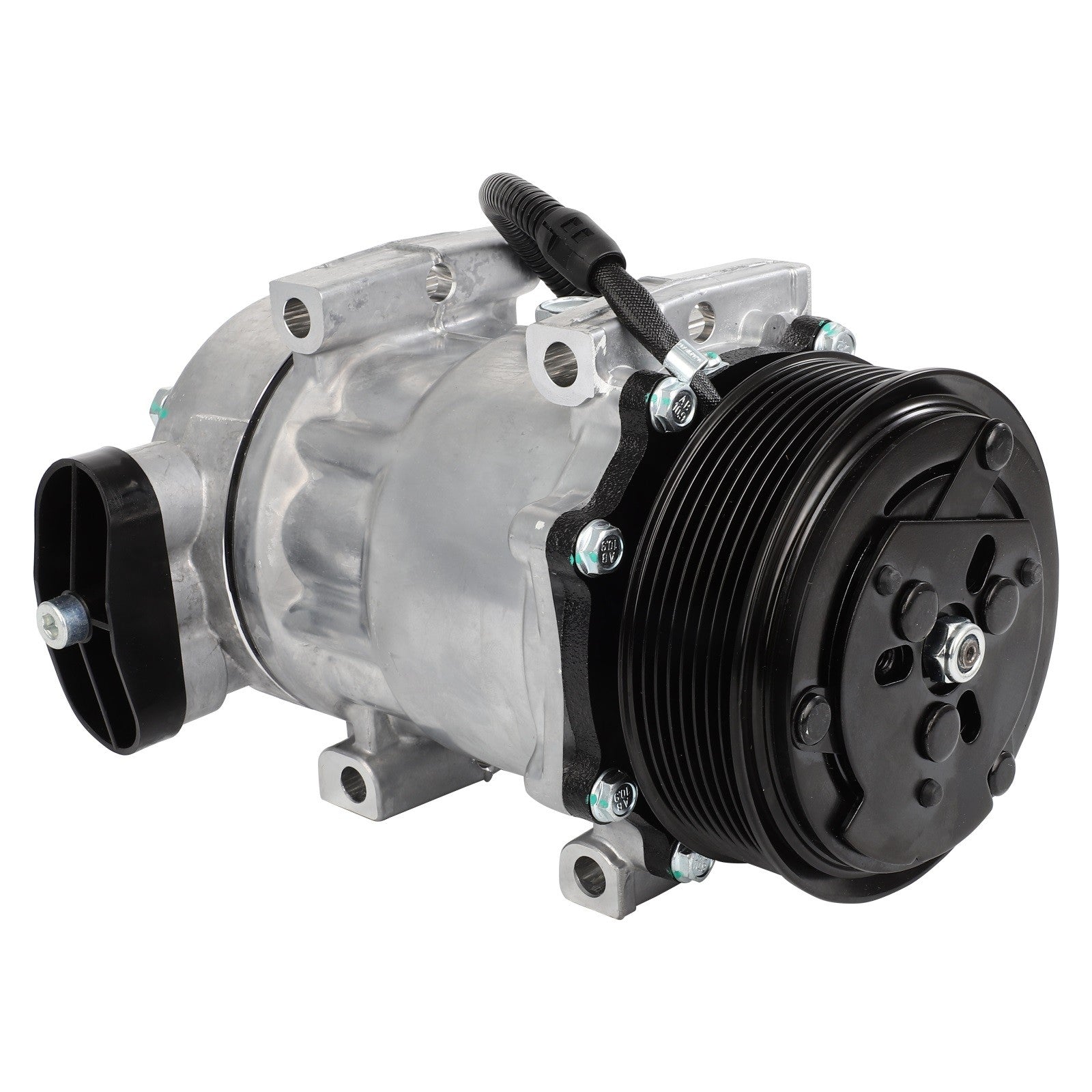 A/C Compressor w/ Clutch For Kenworth T800 W900 Peterbilt 320 379 385 6B93BC-57