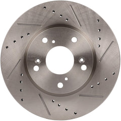 Front Drilled Slotted Brake Rotors For ACURA CSX ILX 2008 2009 2010 Honda Accord KOEEP