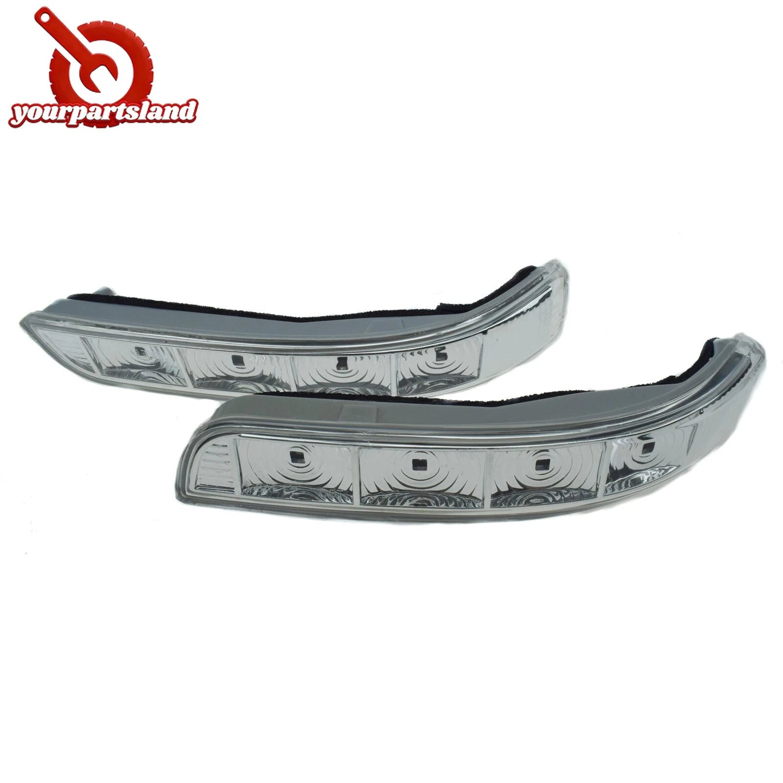 Pair 4LEDs Outside Mirror LH RH Signal Lamp For Kia Sorento XM 09-14 876132P000 6B93BC-57
