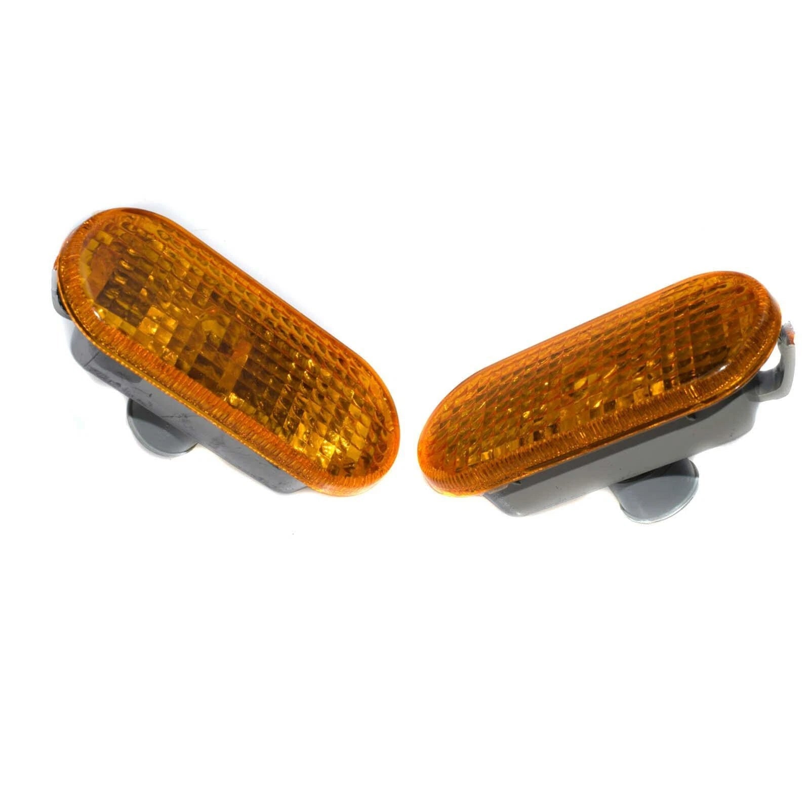 Front Pair LED Fender Side Marker Lights For VW MK4 Jetta Bora Passat 3B0949117B 6B93BC-57
