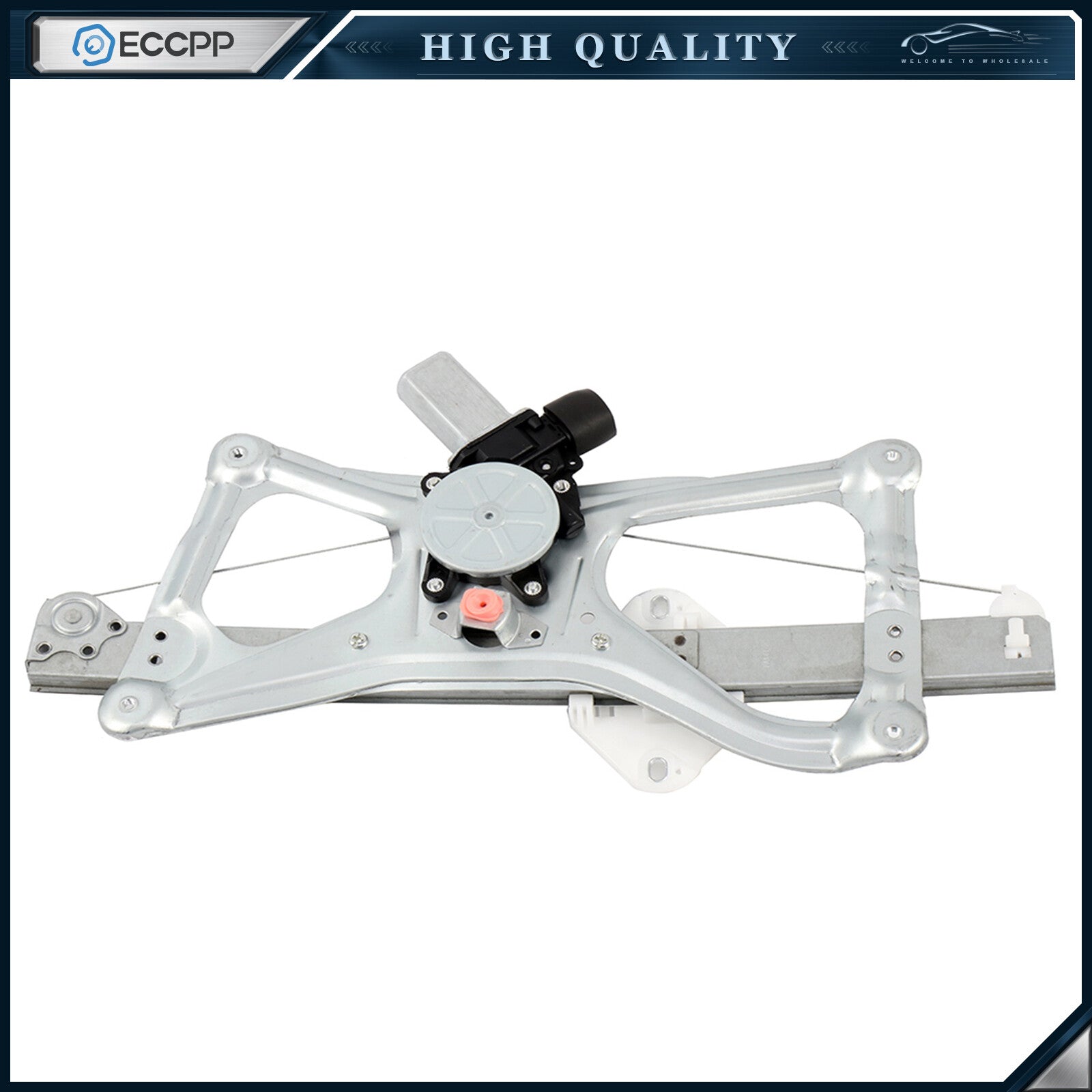 For 2006-2011 Honda Civic Sedan Front Left Power Window Regulator With Motor 6B93BC-57