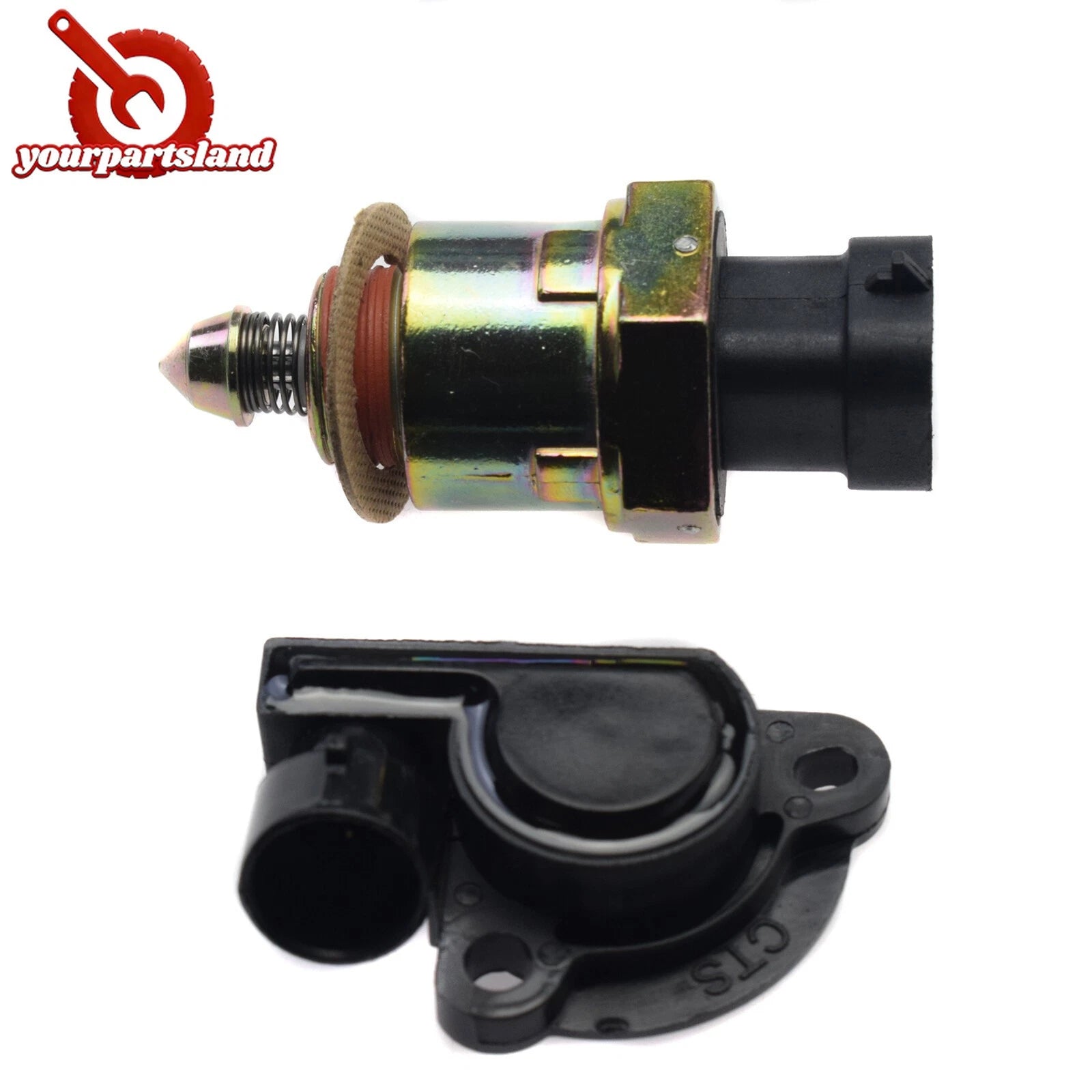 Idle Control Valve & Throttle Position Sensor Fit 1991-1995 Chevrolet C1500 6B93BC-57