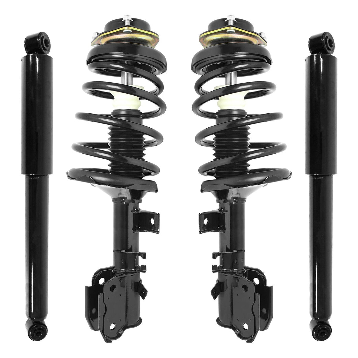 Front & Rear Complete Strut Assembly Shock Kit for 1998-1999 Infiniti QX4, 6B93BC-57