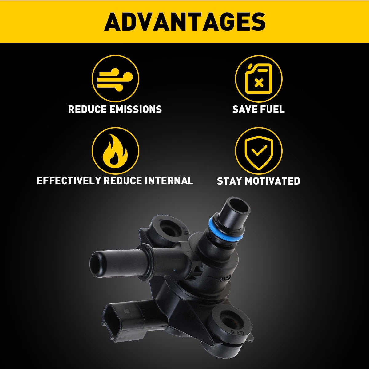 Vapor Canister Vent Purge Valve CP597 For 2013-2018 Ford Flex Taurus F-250 F-350 6B93BC-57