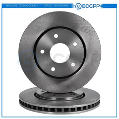 2 Front Brake Rotors For Dodge Grand Caravan Volkswagen Routan 3.6L 3.8L 4.0L 6B93BC-57