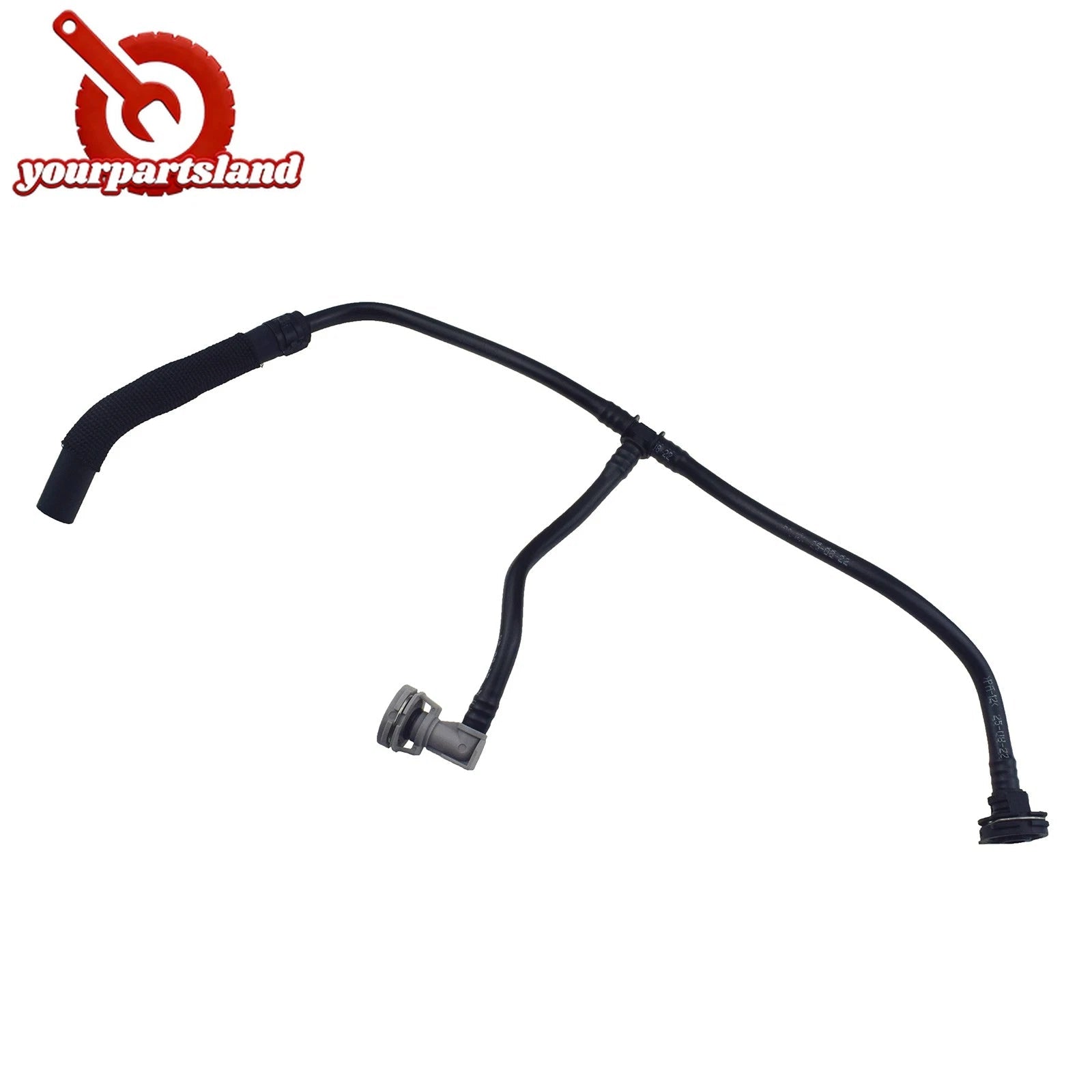 8W0121081AN Radiator Overflow Cooling Breather Tube For AUDI A4 S4 A5 S5 2.0L-L4 6B93BC-57