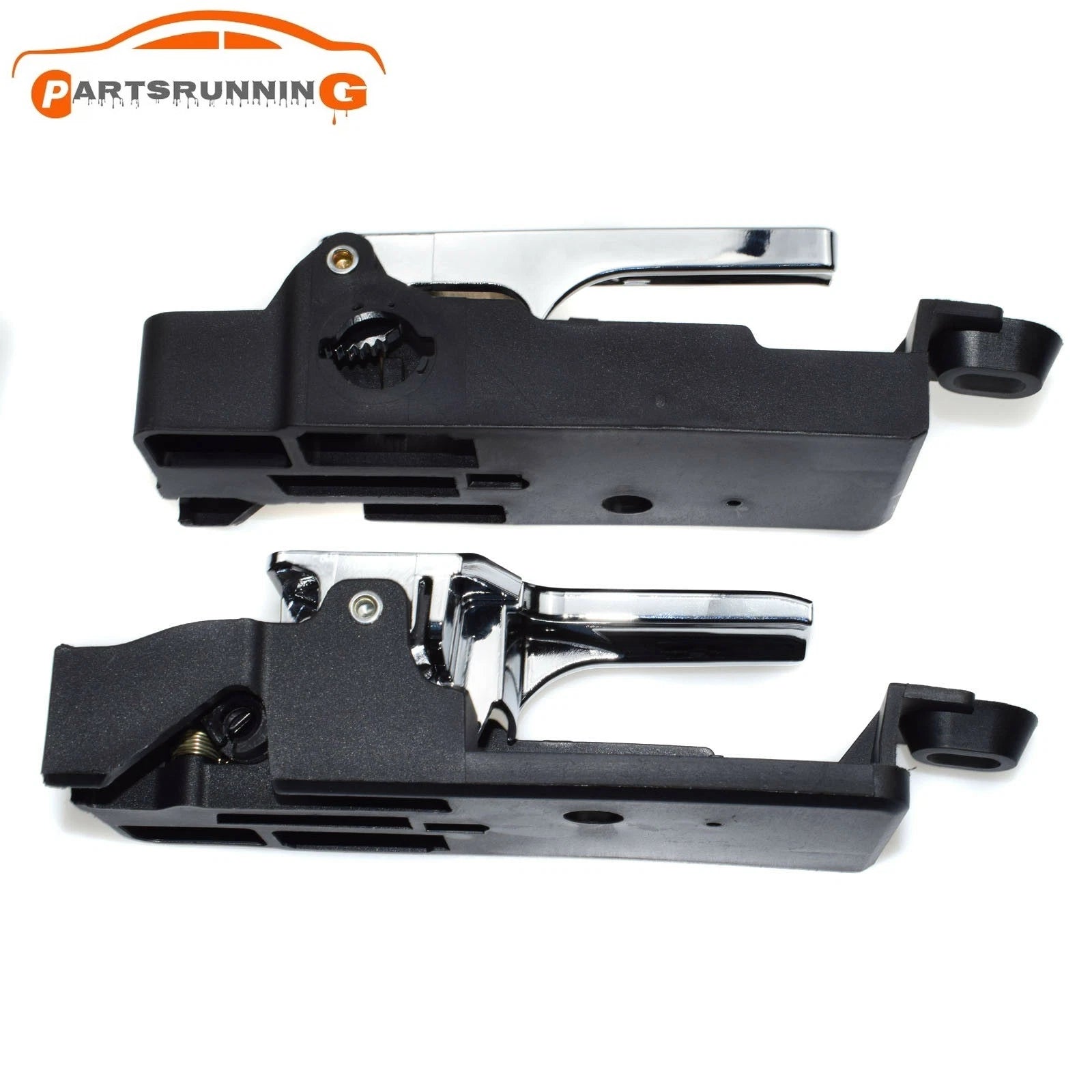Chrome Interior Door Handle Rear Left Right for 2006-12 Ford Fusion 6E5Z5422601B 6B93BC-57