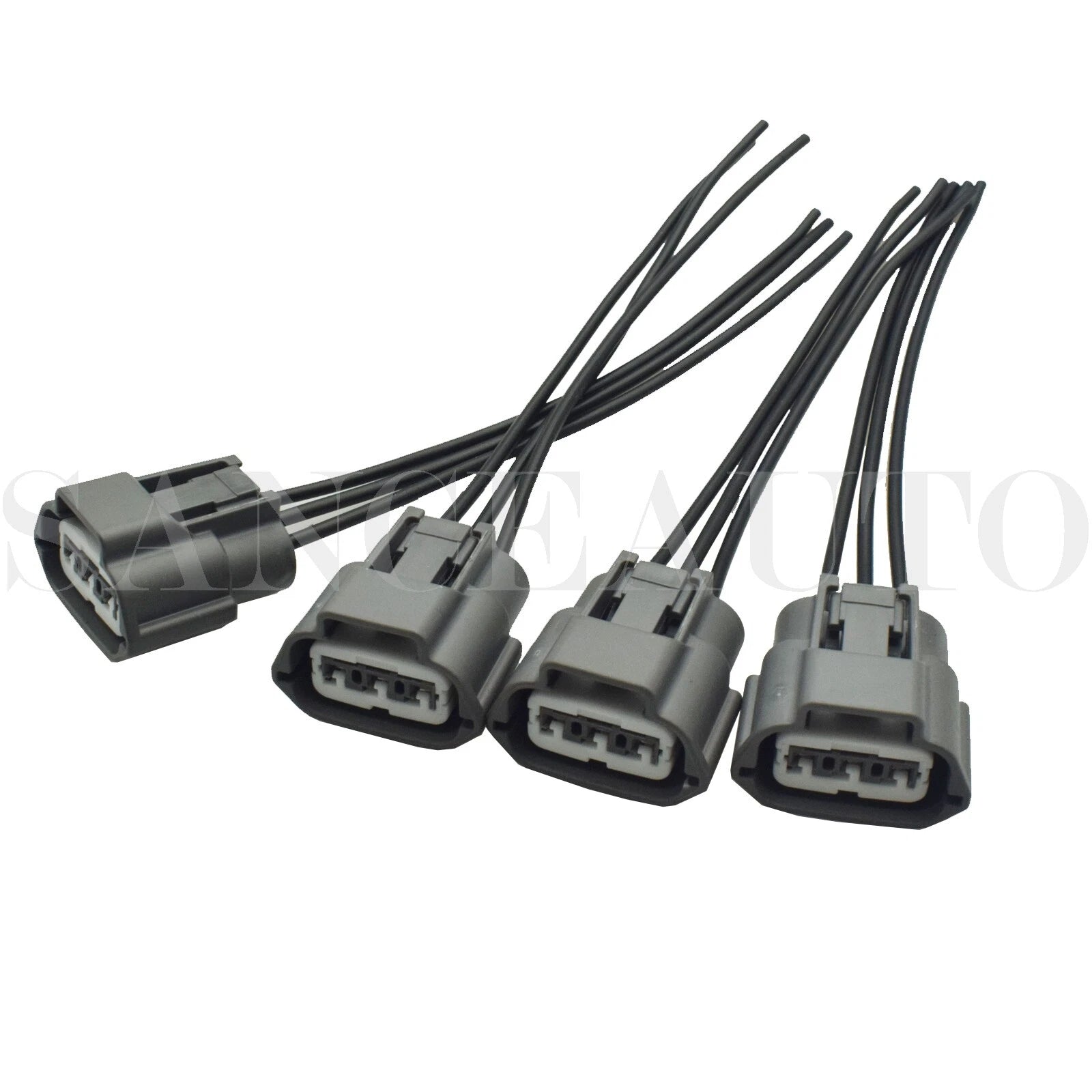 4PCS Ignition Coil Connector Plug For Nissan Altima Sentra 2.5L 22448JA10A 6B93BC-57
