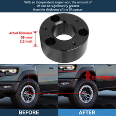 ECCPP 3.5" Front & 1.5" Rear Leveling Lift Kit For 2009-2024 Dodge Ram 1500 4WD ECCPP