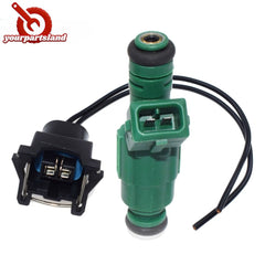 Fuel Injector w/ Pigtail 42Lb/hr 440CC for BMW Chevy Ford Dodge Audi 0280155968 6B93BC-57