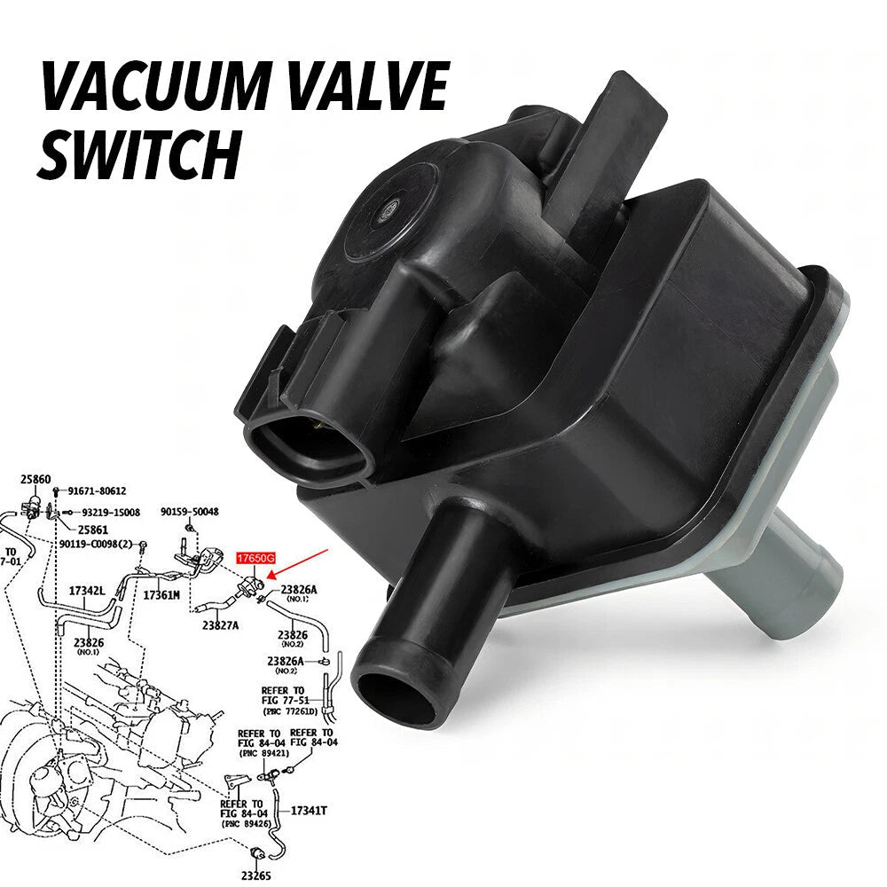 Vapor Canister Purge Solenoid Valve For Toyota Corolla 14-17 1.8L 90910-12283 EA 6B93BC-57