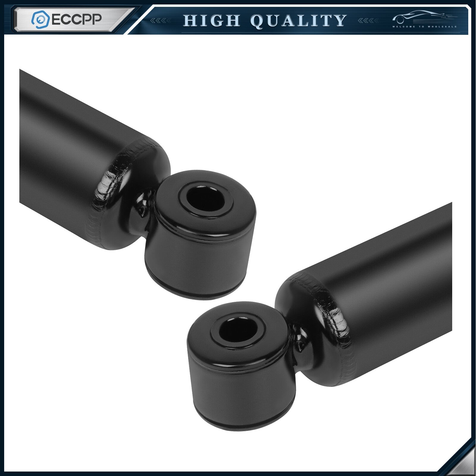 Front Pair Struts Shocks For 1987-1990 Mitsubishi Van Left Right ECCPP ECCPP