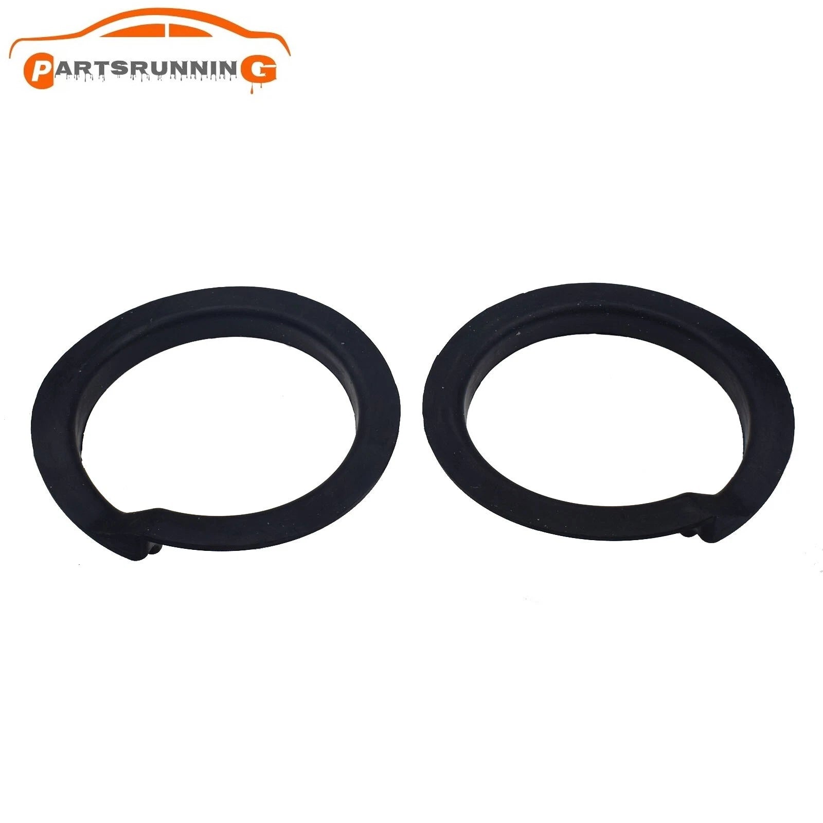 2PCS Coil Spring Pad Front Upper For BMW E39 E46 E60 325Xi 31331091867 6B93BC-57