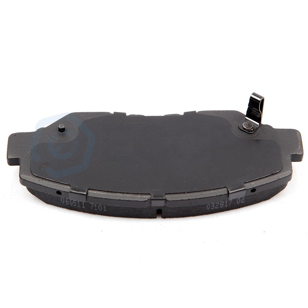 Front Disc Rotors & Ceramic Brake Pads for 2012 Honda Civic DX LX EX HF 6B93BC-57