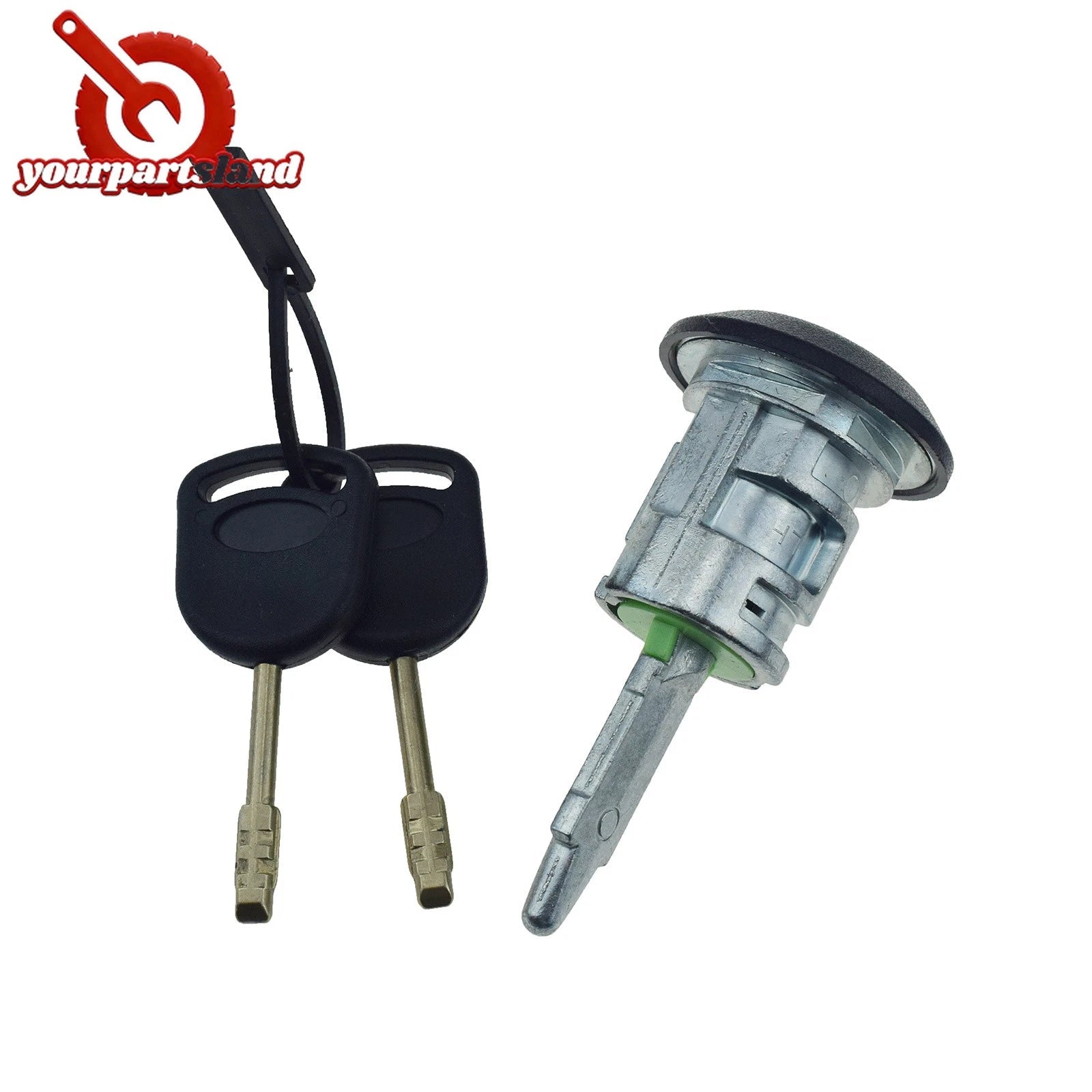 FRONT LEFT DOOR LOCK BARREL 4060639 FOR FORD TRANSIT MK7 06-14 MK6 00-06 W/ 2Key 6B93BC-57