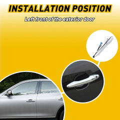 Door Handle For INFINITI FX35 FX45 Front Driver Side Outside Chrome Smart Entry 6B93BC-57