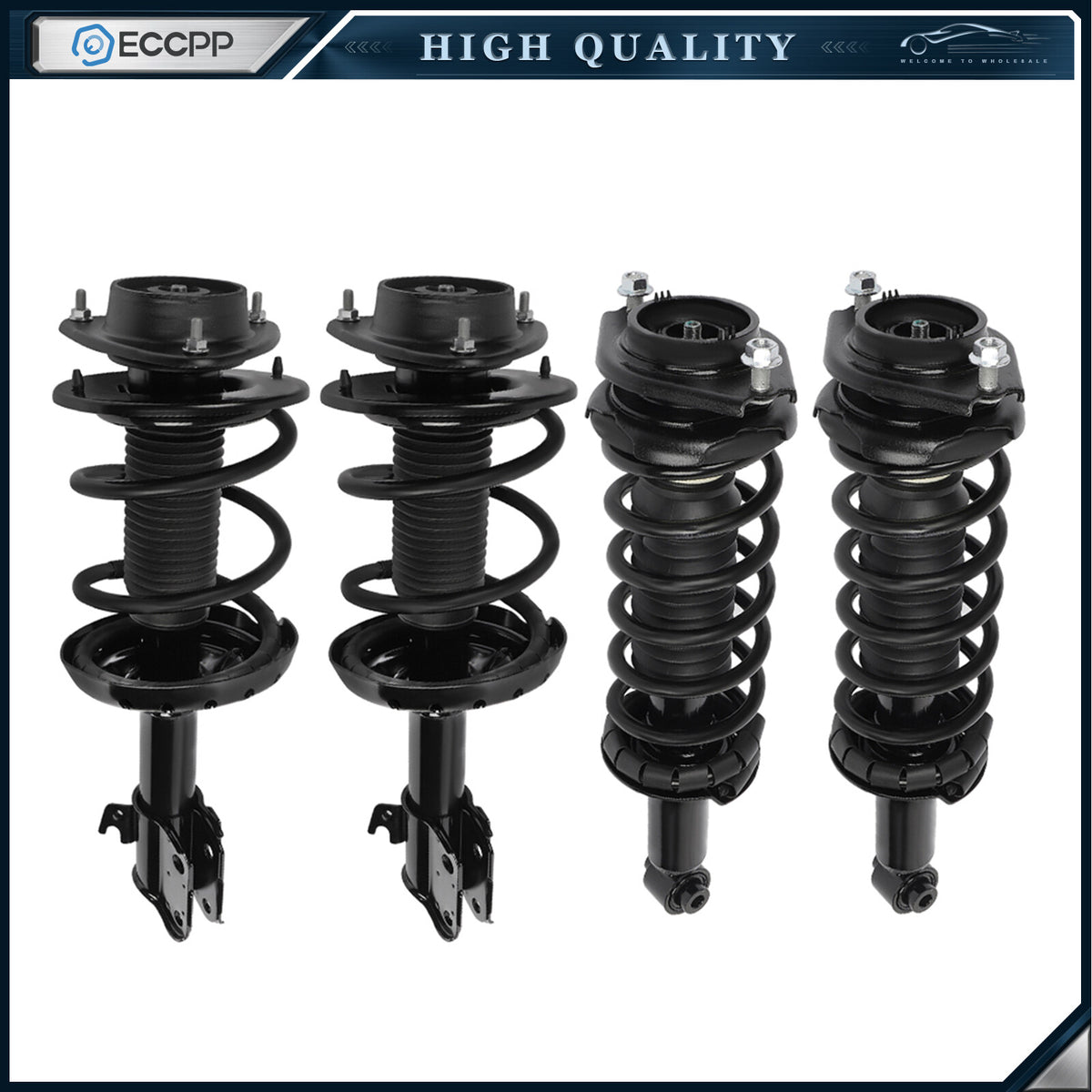 For 2008-2011 Subaru Impreza Quick Complete Struts Shock Coil Spring Assembly x4