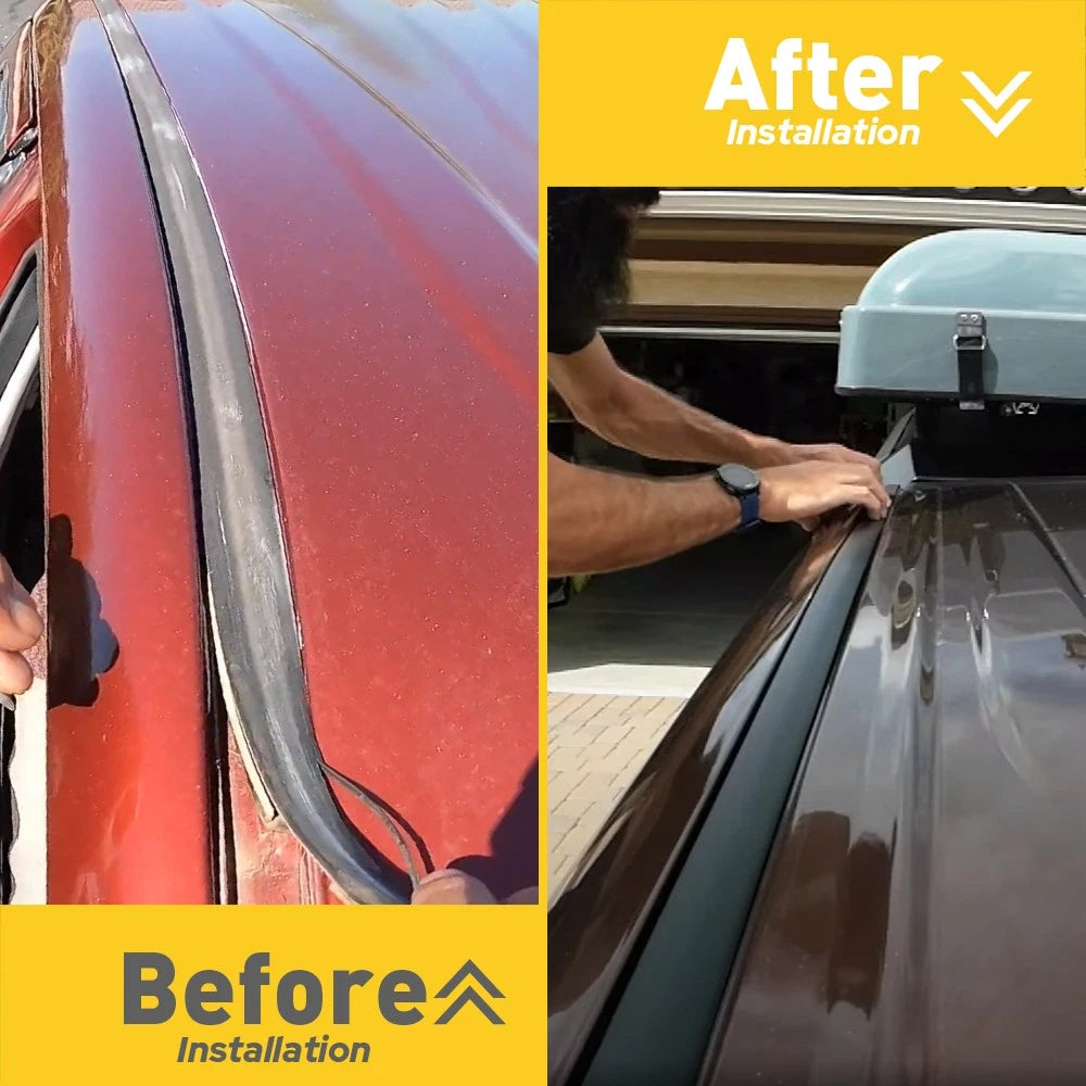 For TOYOTA 2007-2020 Tundra DOUBLE CAB Roof-Drip Right Molding & Left Side EOA 6B93BC-57