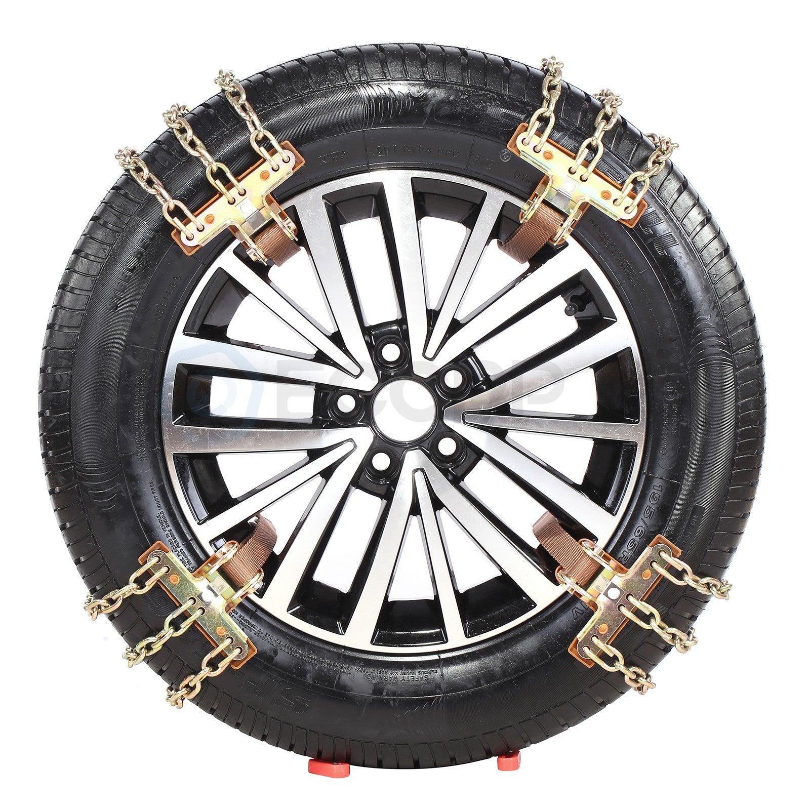 Auto Off-road Car SUV Tire Snow Anti-skid Chains For 165-275mm Universal Chains 6B93BC-57