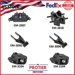 Motor & Trans Mount 6PCS Set for 2006-2011 Chevrolet Impala / Monte Carlo 3.5L 6B93BC-57