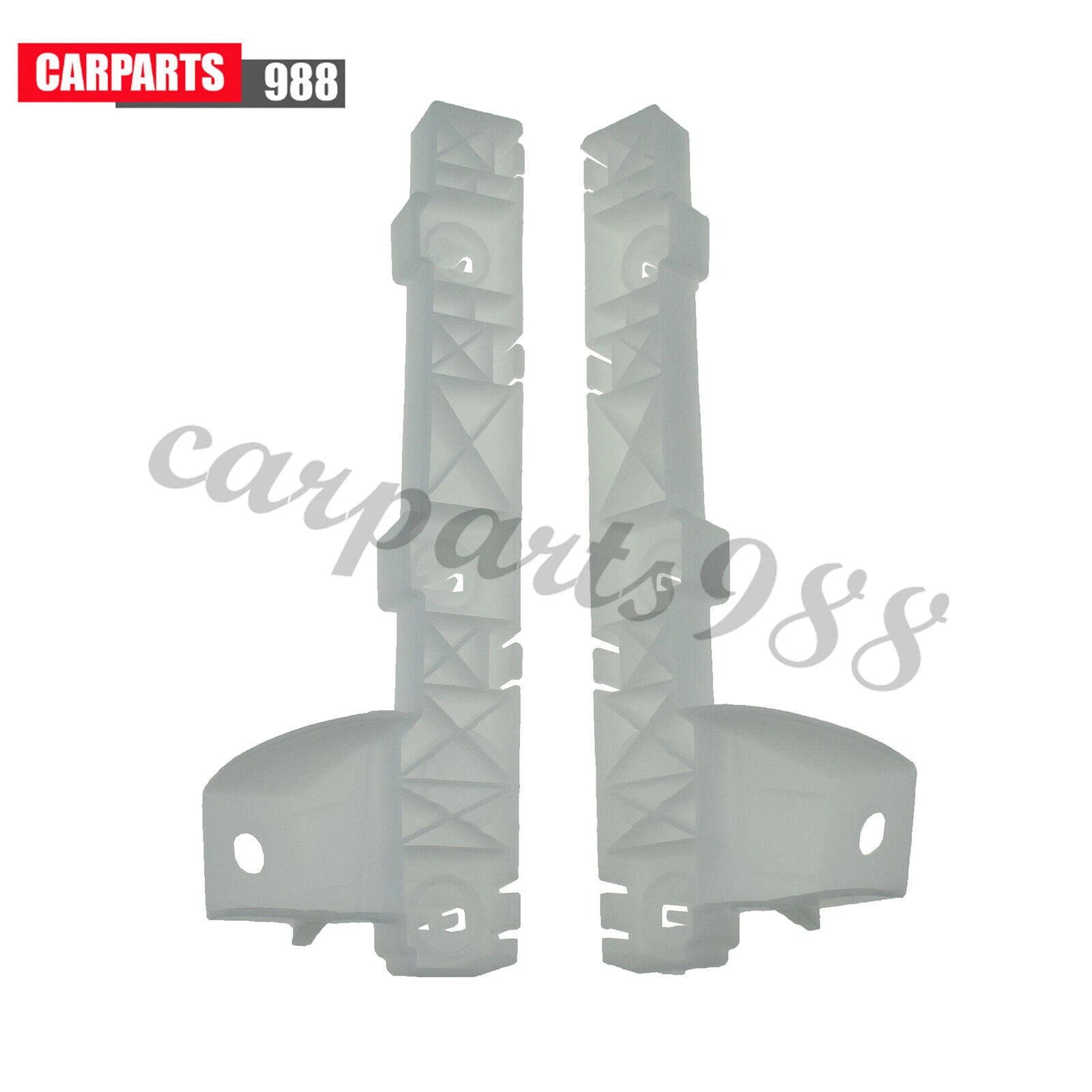 Pair LH RH Front Bumper Bracket for Mitsubishi Lancer 2008-17 6400F549 6400F550 6B93BC-57