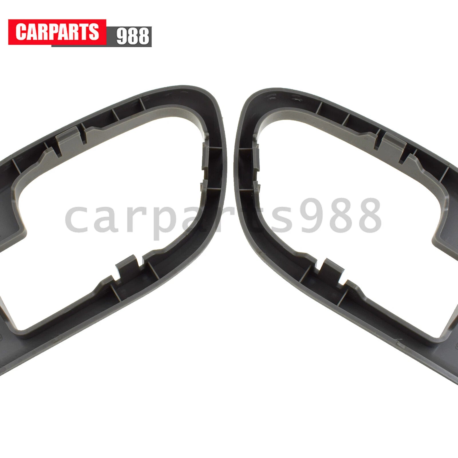 2Pcs Left &Right Interior Door Handle Bezel Gray For Chevy GMC C1500 C2500 K1500 6B93BC-57