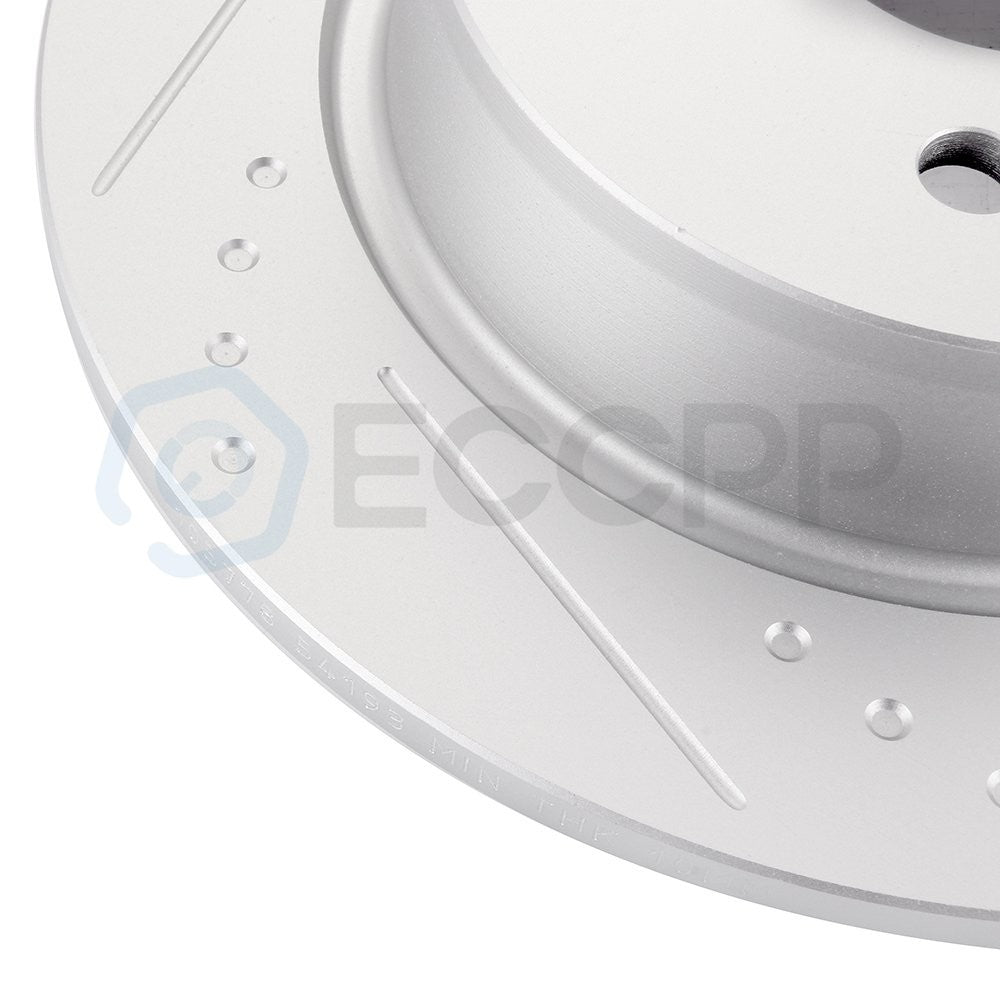 Rear Brake Disc Rotors For Ford C-Max Ford Escape 2014-2018 Ford Transit Connect 6B93BC-57