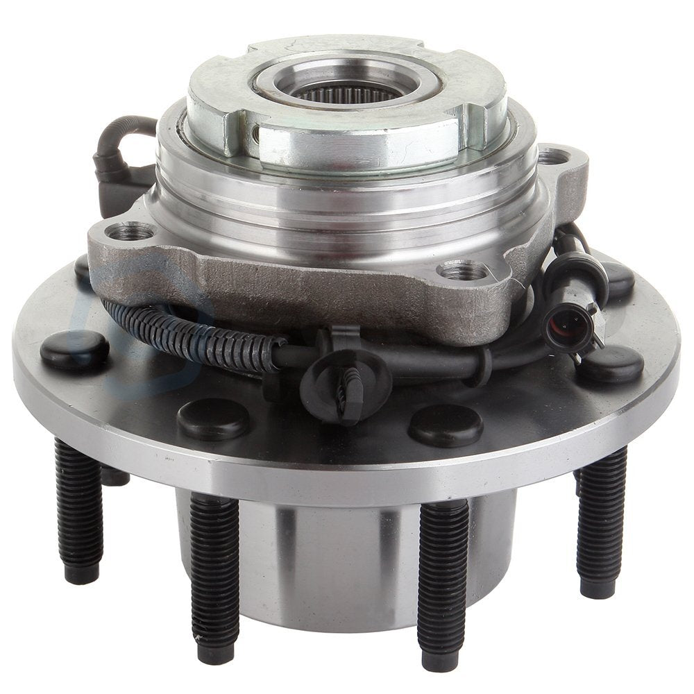 10pcs For 1999-2004 Ford Front Wheel Hub & Bearing Kit Tie Rod End Ball Joints 6B93BC-57
