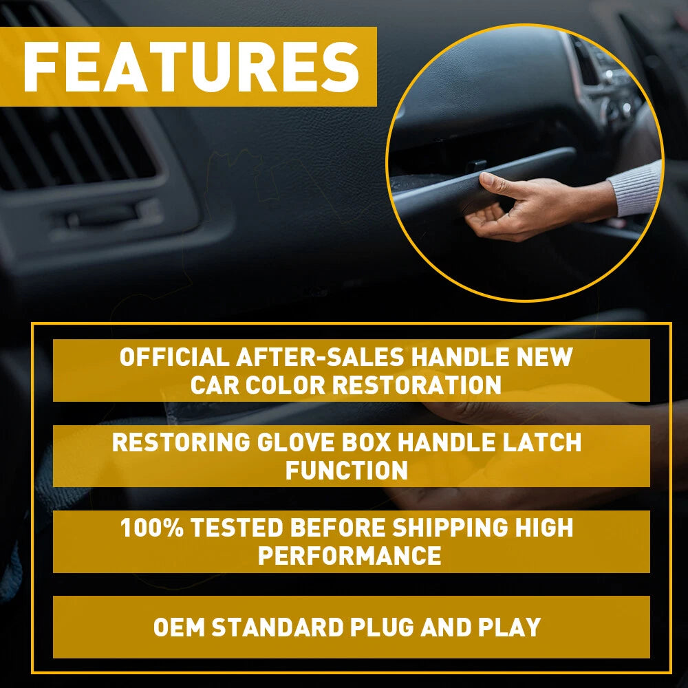 Glove Box Lock Latch Compartment Handle FOR Toyota Sienna 04-10 55506AE010E0 EOA 6B93BC-57