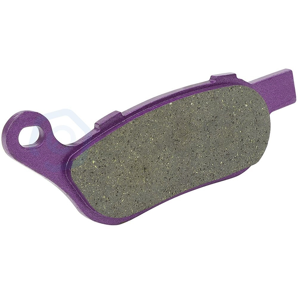 2 Pair Brake Pads For Harley-Davidson CVO Deluxe FLSTNSE Softail Carbon Fiber 6B93BC-57