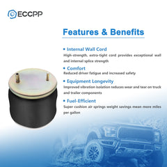 Air Suspension Air Bag W01-358-8204 For ContiTech SAF Holland Goodyear 1R12-508