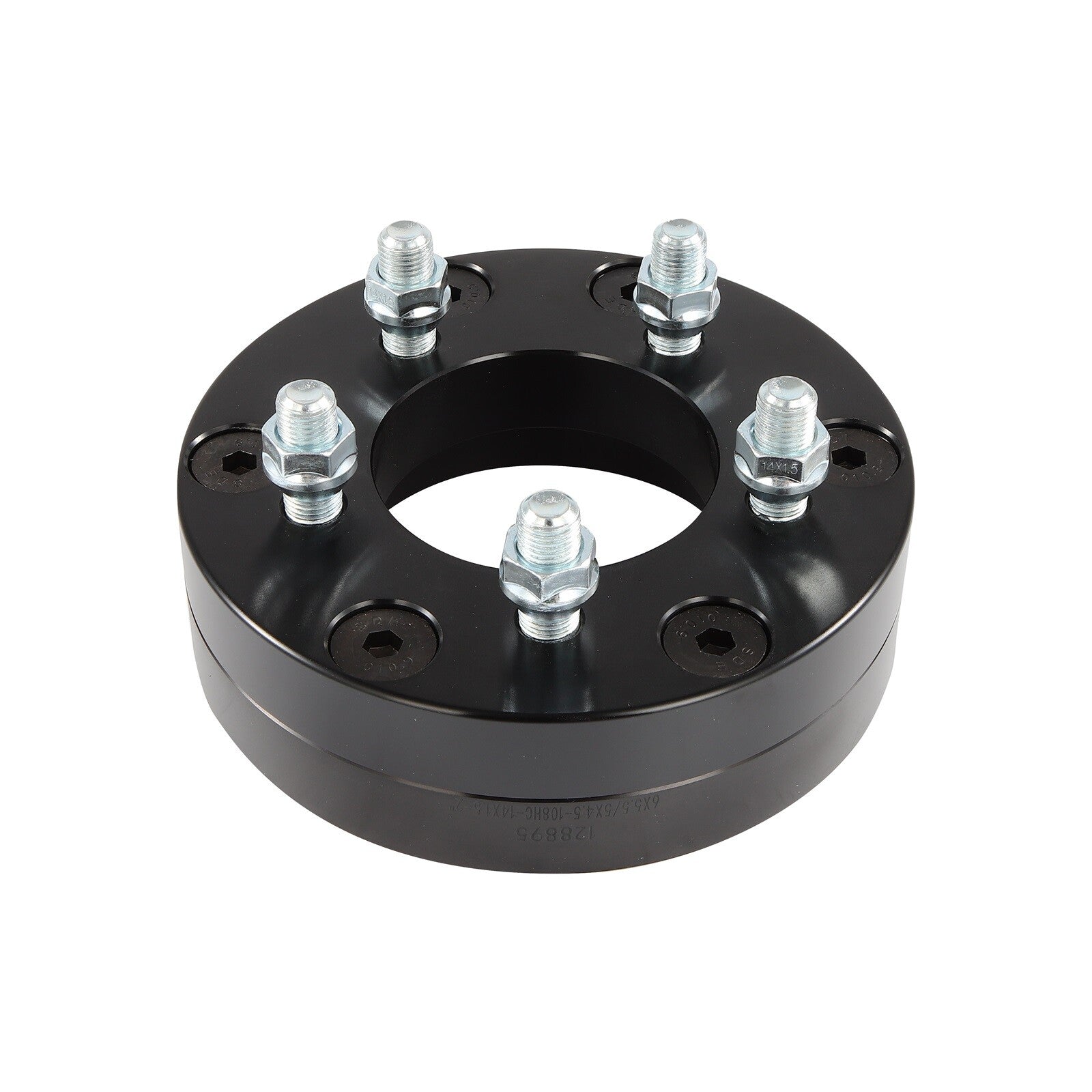 4Pcs 2" 6x5.5 to 5x4.5 Wheel Adapters 14x1.5 For Chevy Convert to Mustang Wheels 6B93BC-57