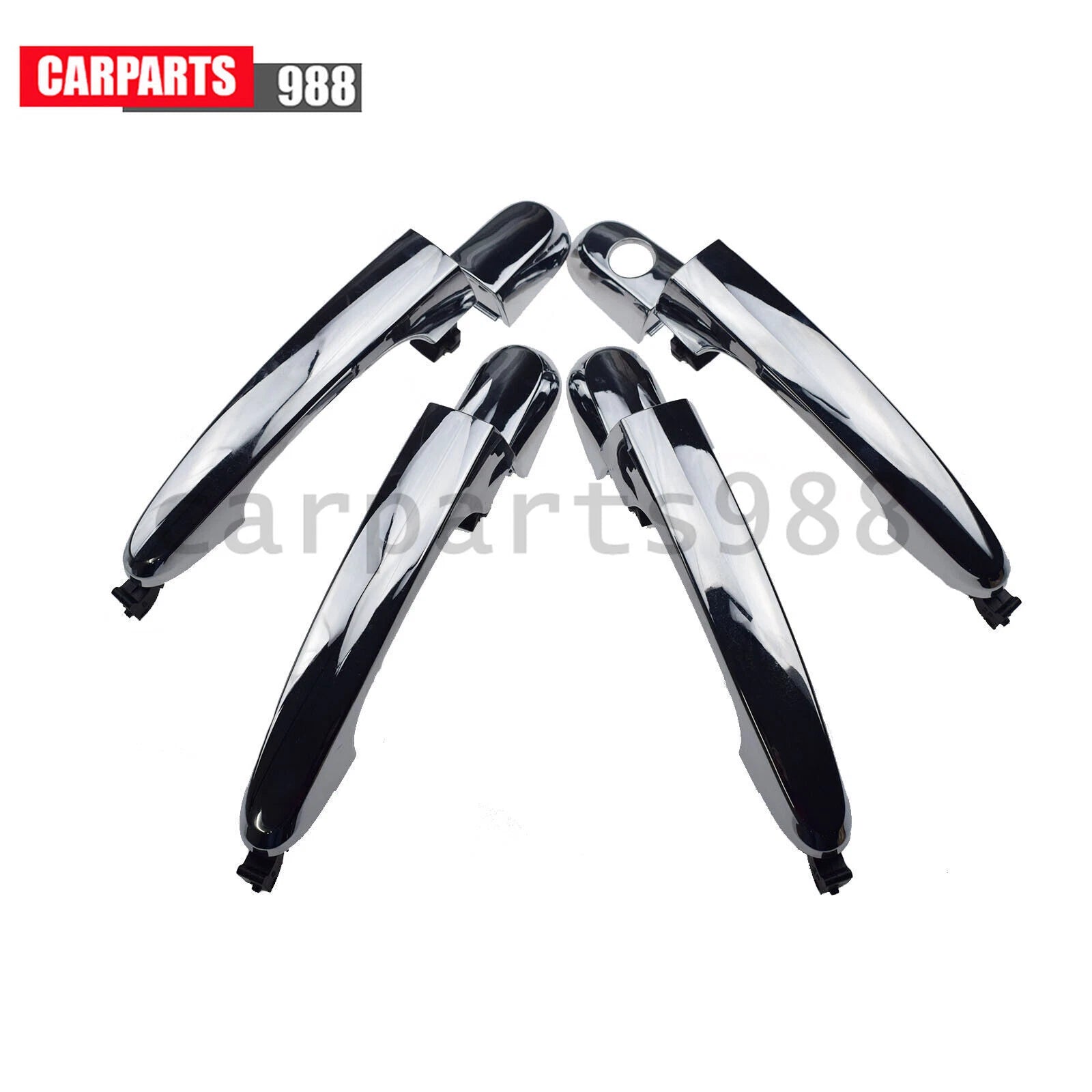Chrome Exterior Door Handle Front Rear LH RH For 2011-15 Kia Sorento 826512P010 6B93BC-57