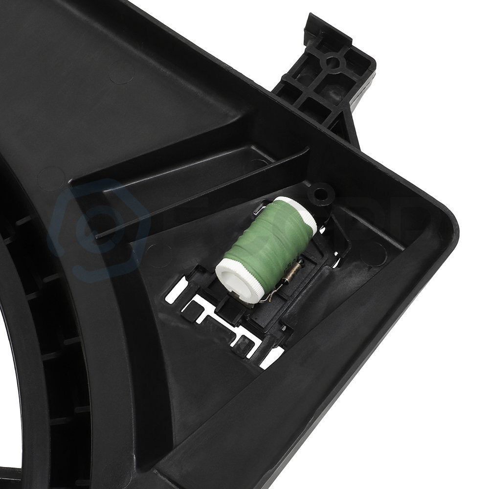 Electric Radiator Cooling Fan Kit For 2012 2013 2014 2015 Ram C/V 6B93BC-57