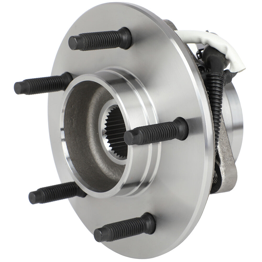 1P Wheel Hub Bearing Front 4WD For 1997-1999 2000 Ford F150 12x1.75 Studs w/ ABS 6B93BC-57