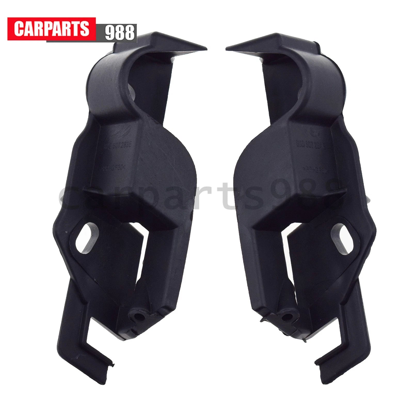 Pair Front Bumper Grille Guide Section For 2013-2015 AUDI A4 Avant S4 8K0807283H 6B93BC-57