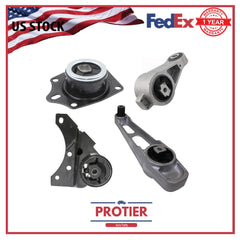 Engine & Trans Mount Set 4PCS for Chrysler Dodge Passenger Passenger Car Neon L 6B93BC-57