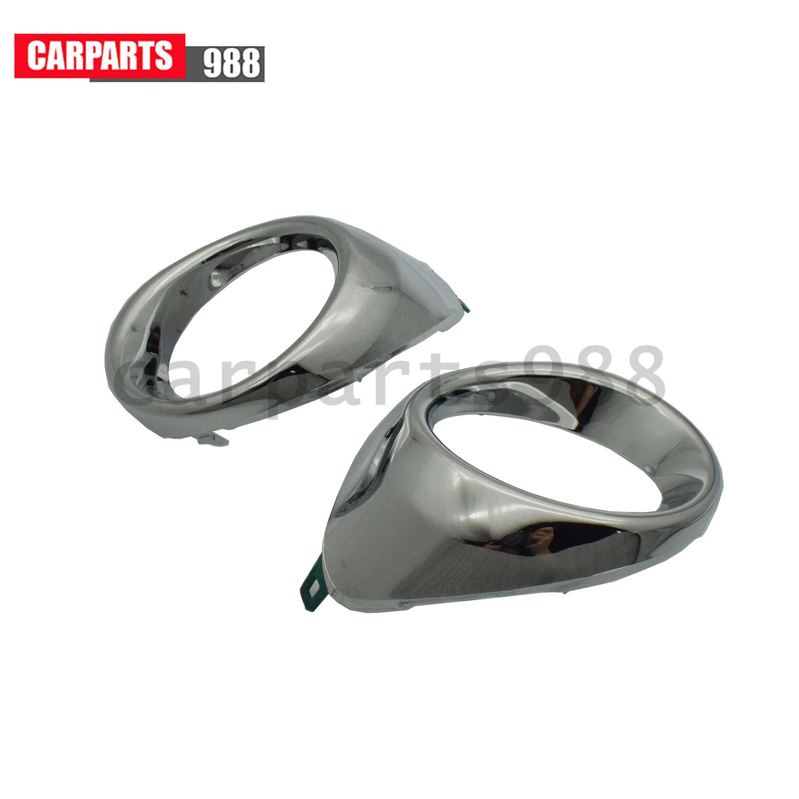 Chrome Front Bumper Fog Light Trim Left Right For 2013-2015 Lexus ES300h ES350 6B93BC-57
