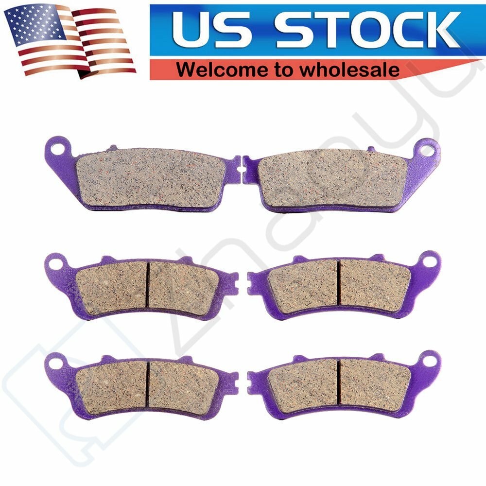 3 Pairs Brake Pads For 2008-2009 Victory Street Vision Tour Vision Carbon Fiber 6B93BC-57