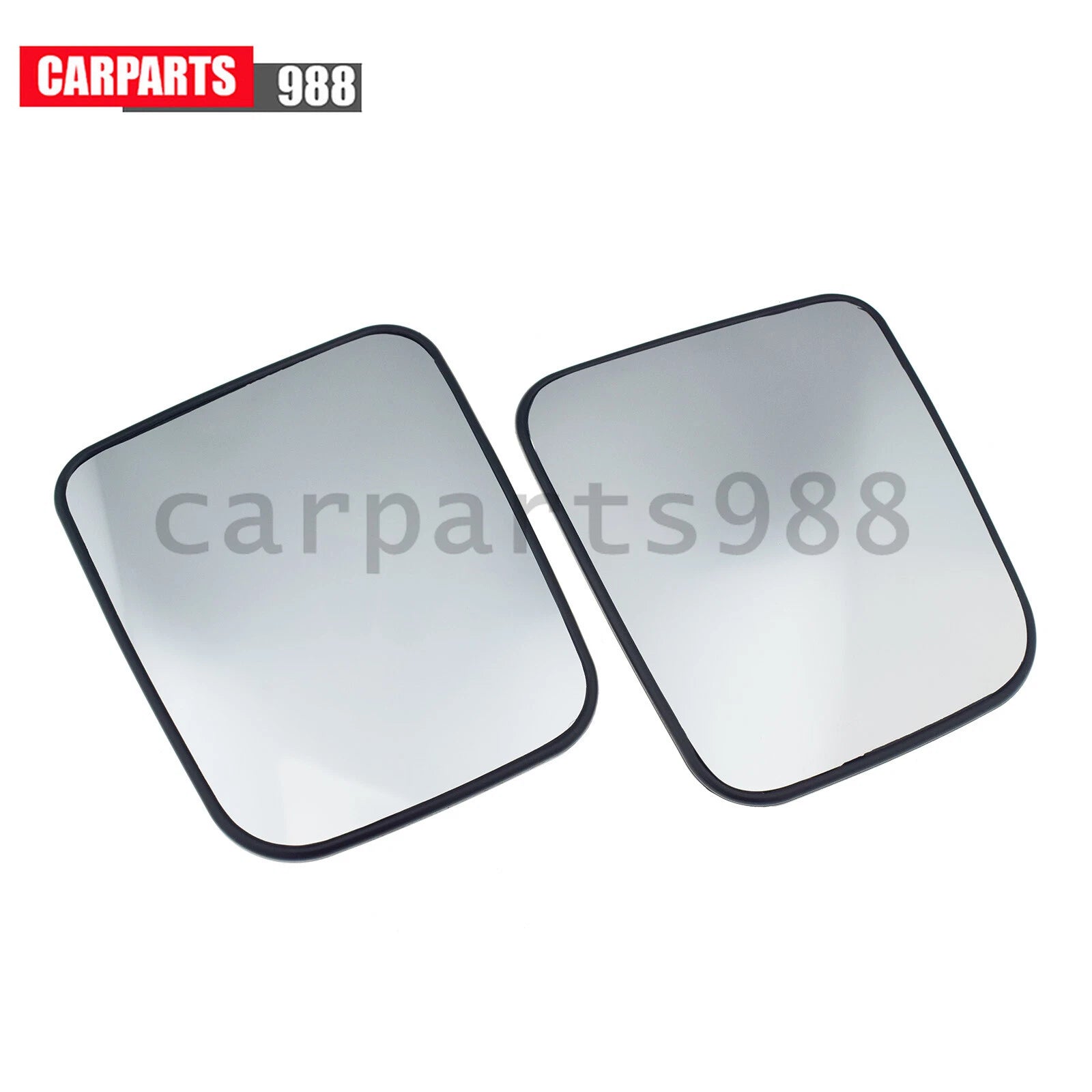 Left Right Mirror Glass Heated w/ Backing For Nissan Pick-up Patrol Y61 Navara 6B93BC-57