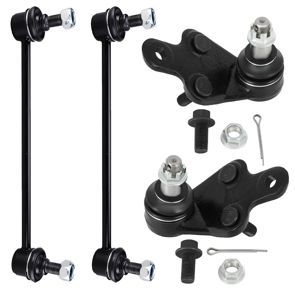 Front Struts Sway Bars Ball Joints Kit For Toyota Camry 2.5L 2012-2017 w/Spring KOEEP