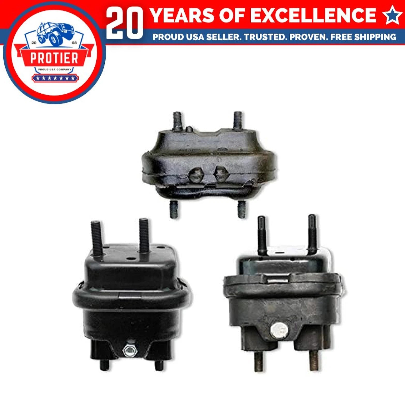 Fits 1993-1996 Cadillac Eldorado Deville Seville 4.6L Motor & Trans Mount 3pcs 6B93BC-57