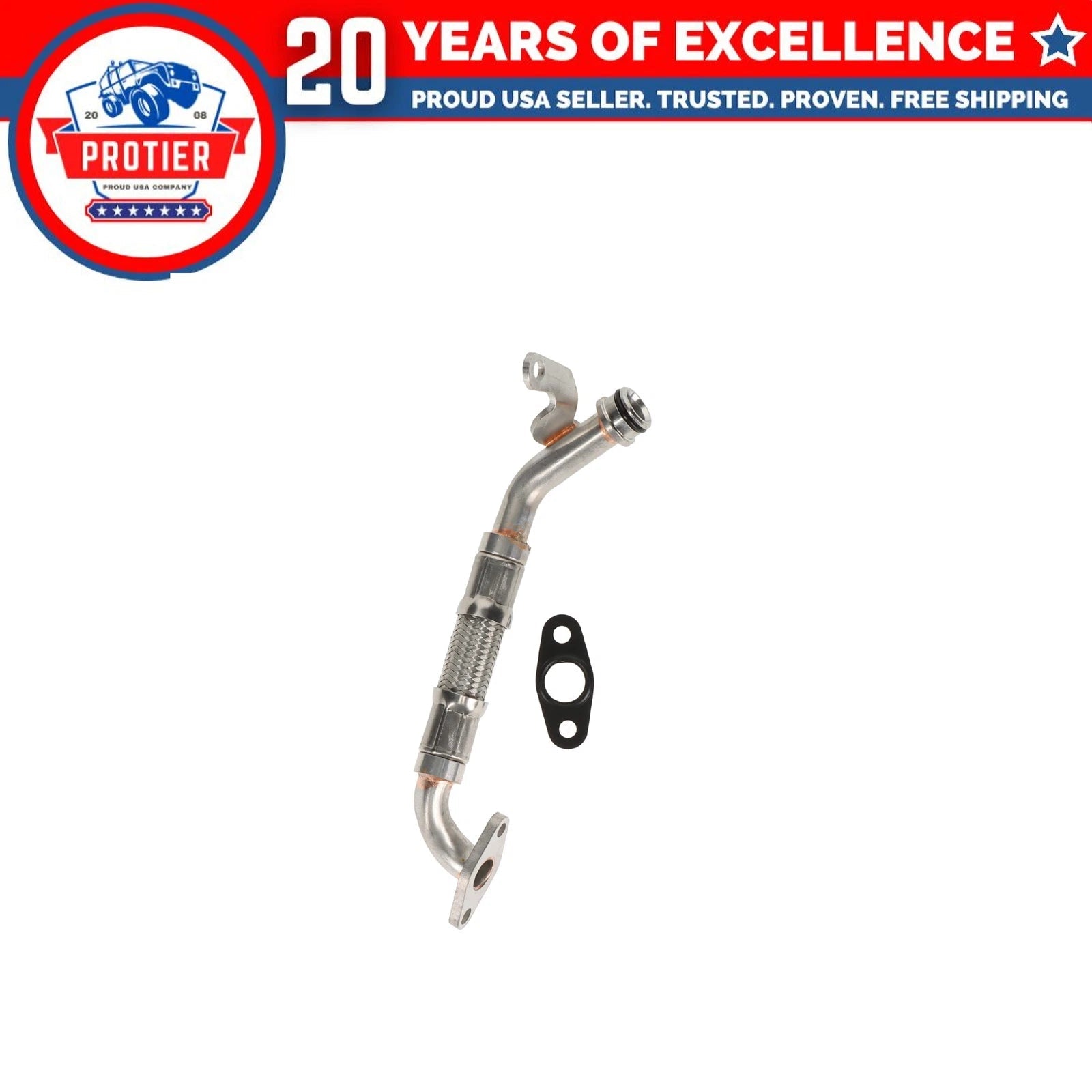 Front Turbocharger Oil Supply Line Fits BMW 1 Series M 135i 335i 335i xDrive 6B93BC-57