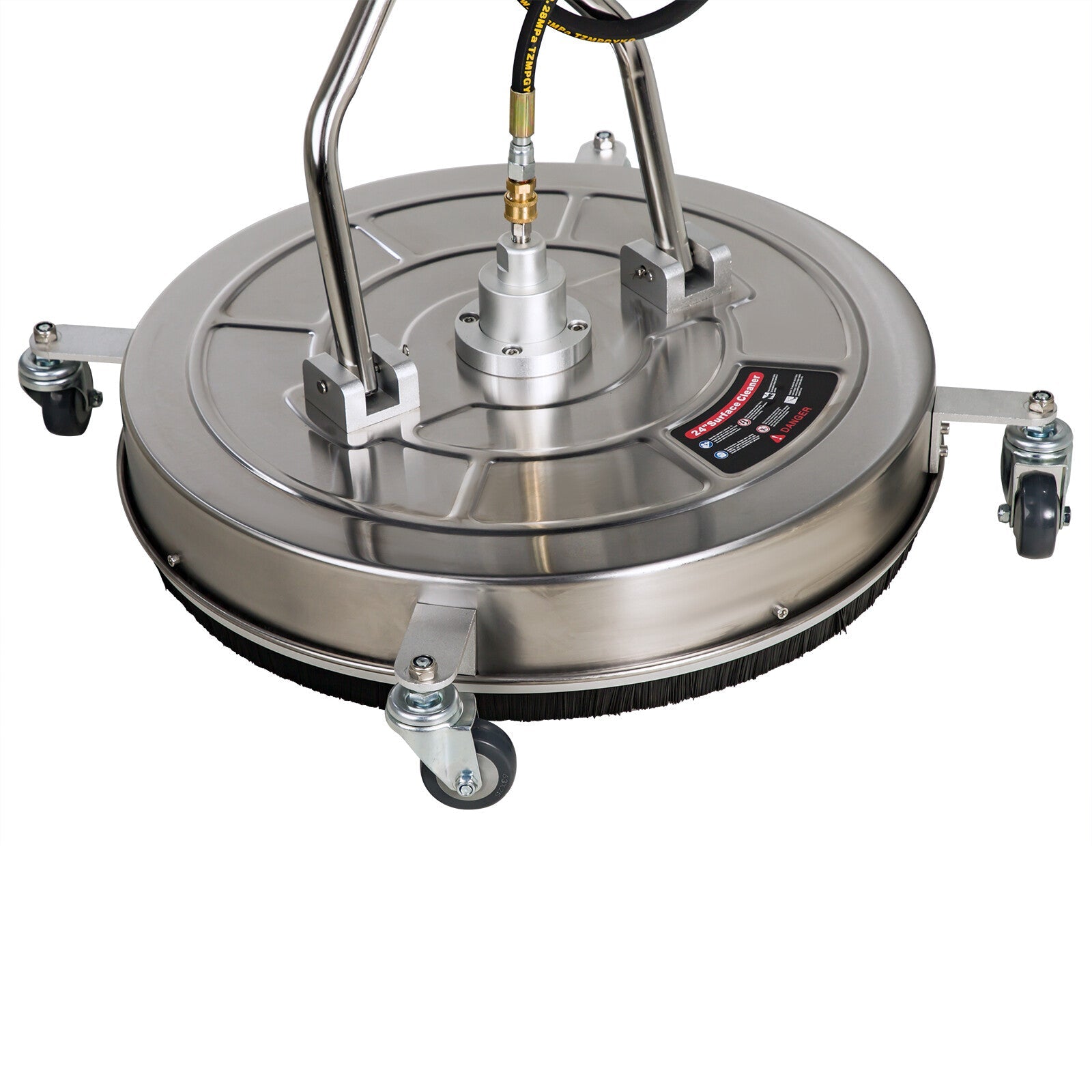 24" Pressure Washer Surface Cleaner 4000 PSI w/ Handles & Wheels Quick Connect 6B93BC-57