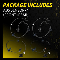 4Pcs Front Rear ABS Wheel Speed Sensor for 2012-15 Honda Civic 1.5L 1.8L 2.4L EA 6B93BC-57