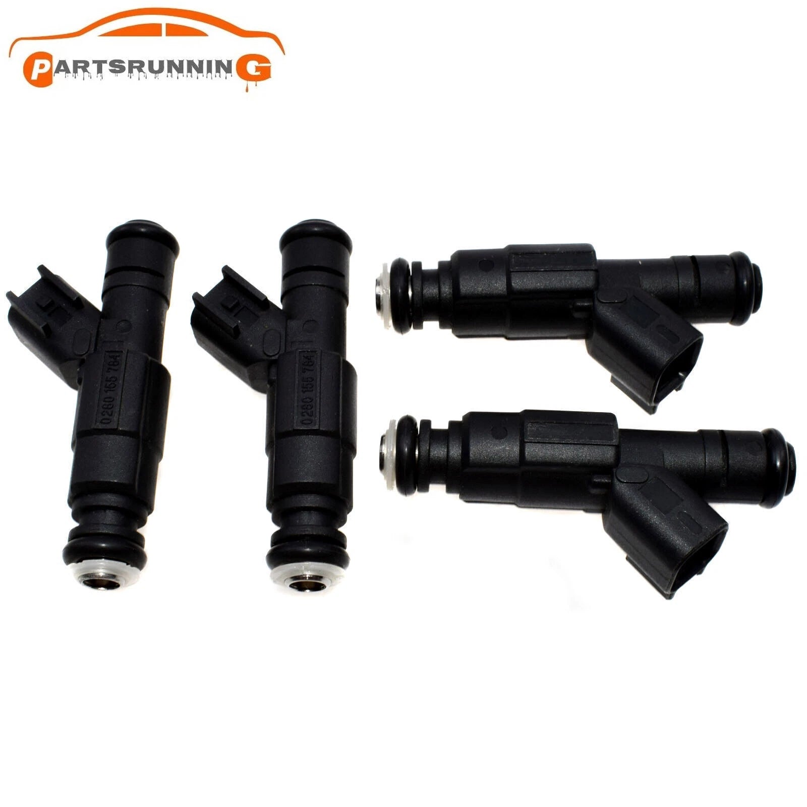 4Pcs Fuel Injectors 280155784 For Jeep Cherokee Grand Cherokee Wrangler 1999-04 6B93BC-57