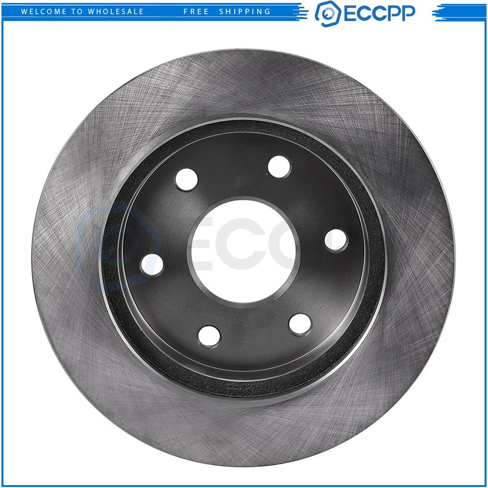 Fits 2002-2005 Cadillac Escalade 5.3L Front Sloid Brake Rotors & Ceramic Pads 6B93BC-57