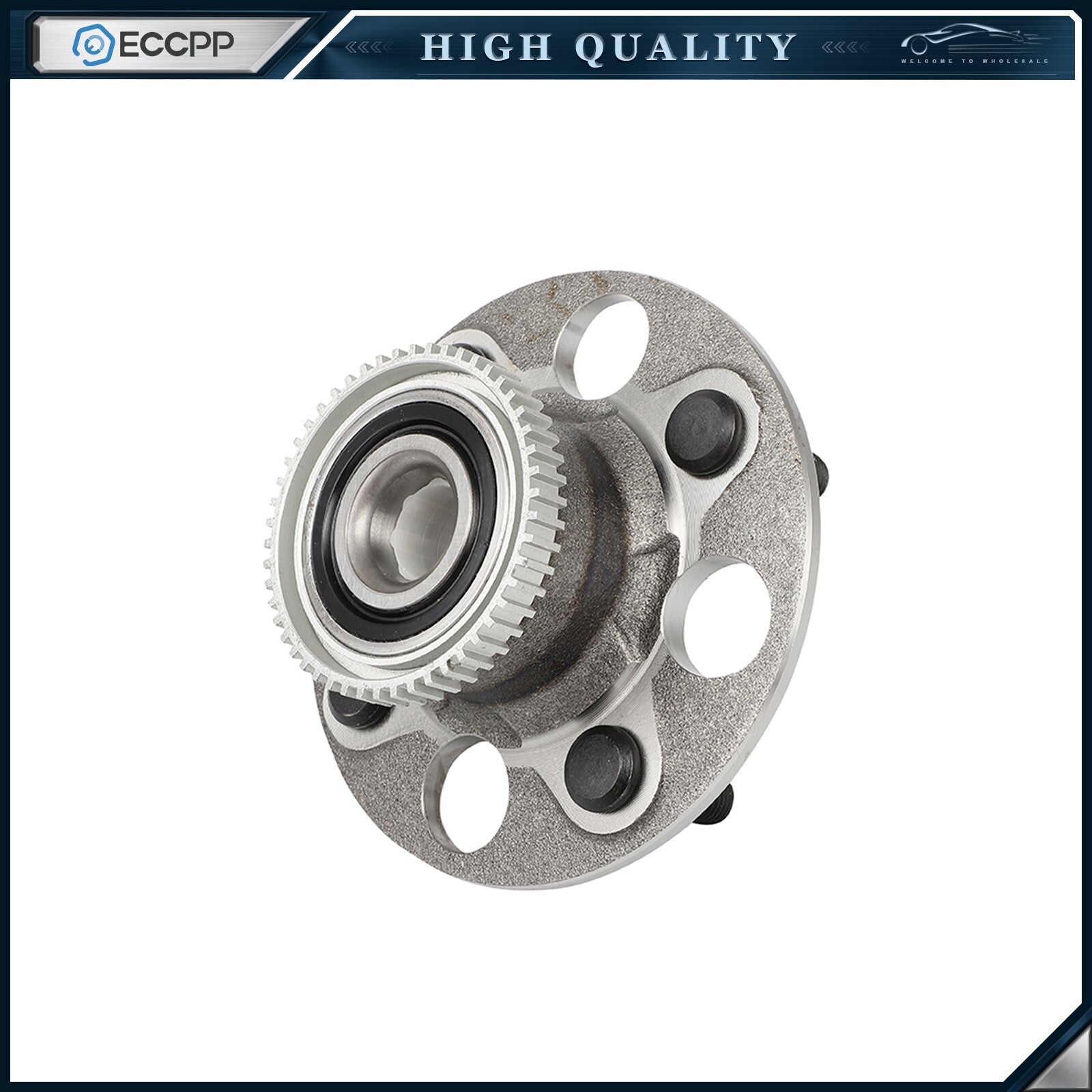 1Pc Wheel Hub Bearing Assembly Rear FWD For Honda Insight 2000 2001-2006 W/ ABS KOEEP