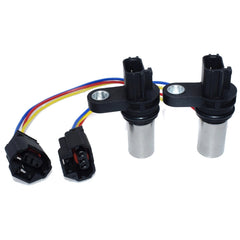 Crankshaft & Camshaft Position Sensor w/ Connectors For Nissan 2.5L 23731-6N21A 6B93BC-57